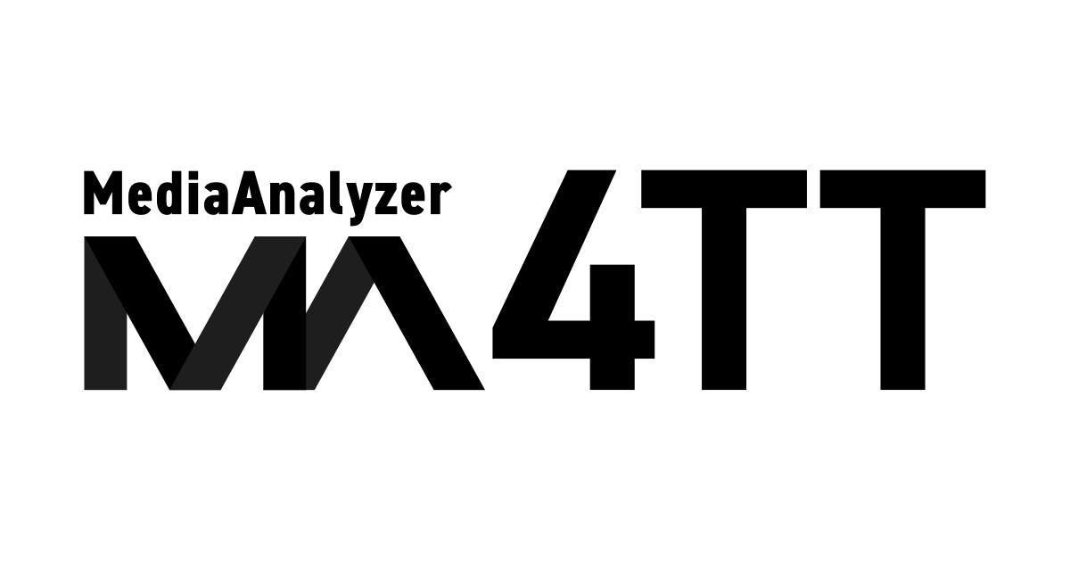 MediaAnalyzer 4TT