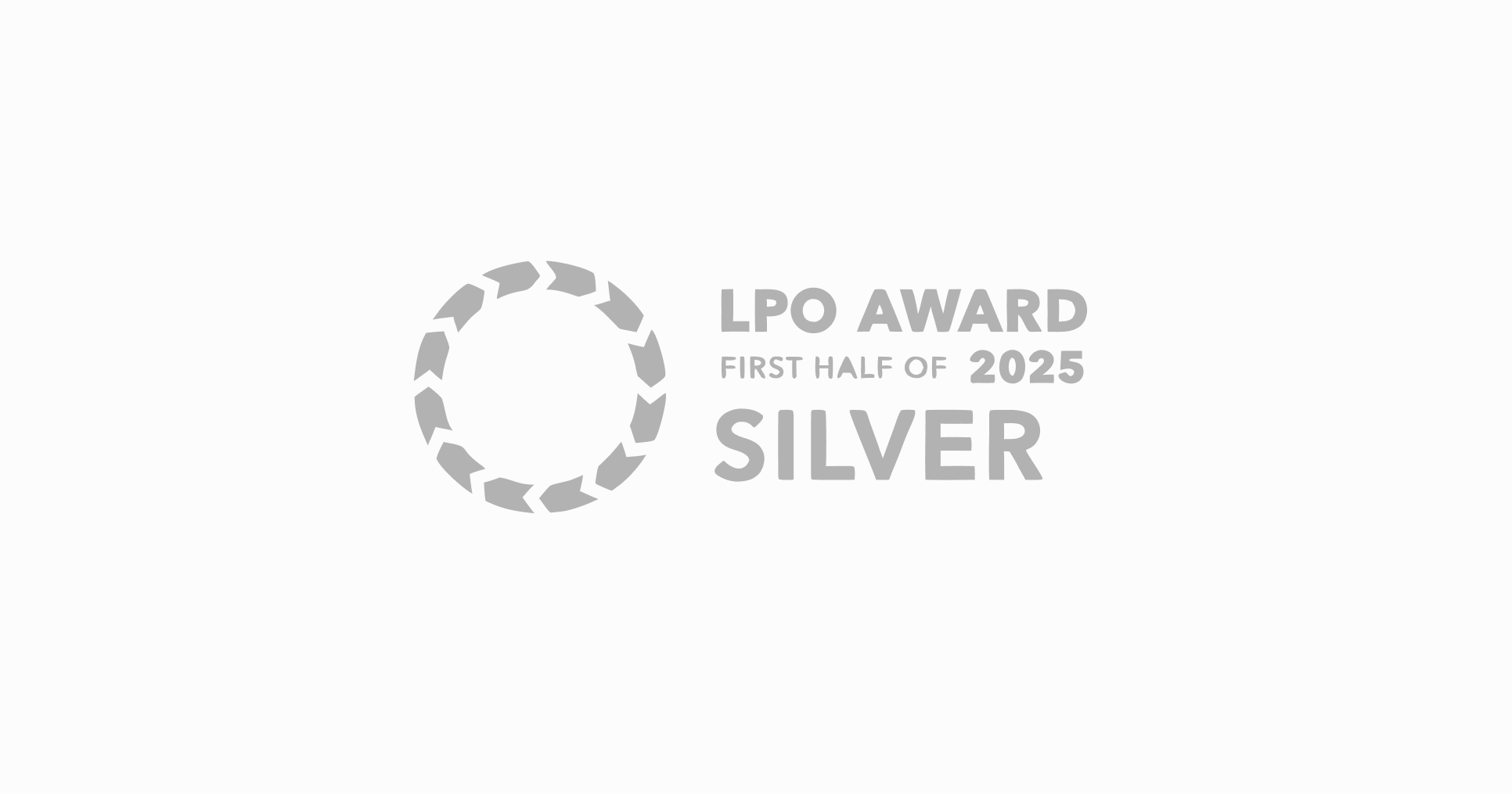「LPO AWARD FIRST HALF OF 2025」においてSILVERを受賞